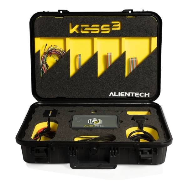 KESS3 ECU remapping device for advanced automotive performance tuning.